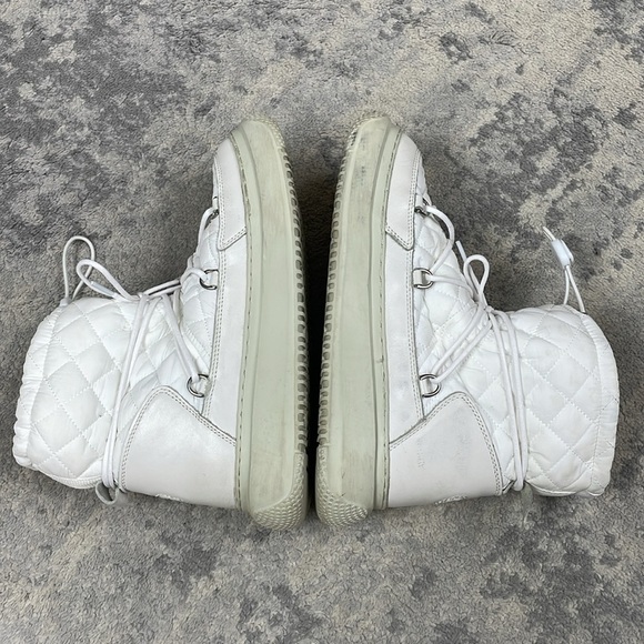 Pajar Canada Gravita Platform Snow Boot White Ice Quilted Warm Sz 9.5 - Picture 11 of 16